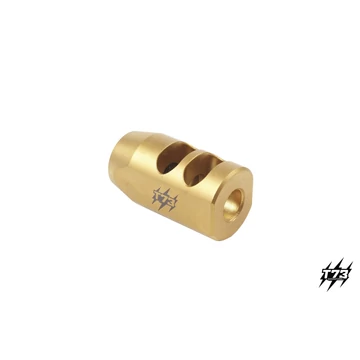 Kompenzátor T73 9 mm PCC puskákhoz, 1/2x28, arany