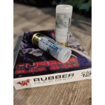12/70 Rubber Buckshot 16mm 4g YAF