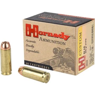 50 AE XTP/HP 300gr 19.4g Custom Hornady