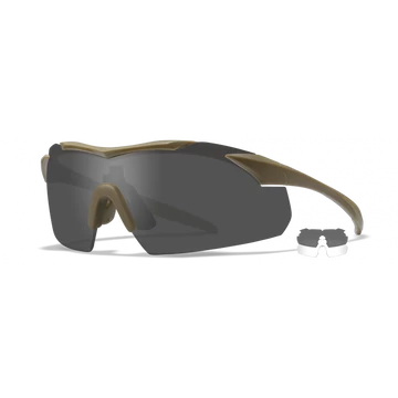 Lövőszemüveg Wiley X WX Vapor 2.5 szürket/átlátszó üveg, tan keret