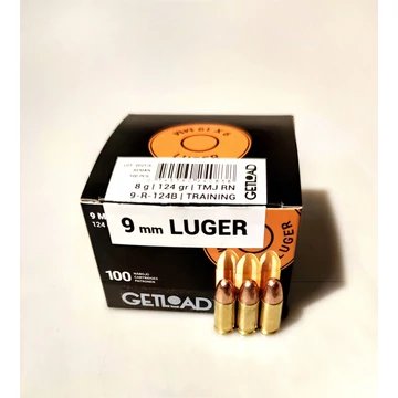 9x19 TMJ 8g 124gr, GetLoad