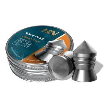 Léglőszer Silver Point 4,5mm 0,75g H&N 400db Léglőszer Silver Point 4,5mm 0,75g H&N 400db