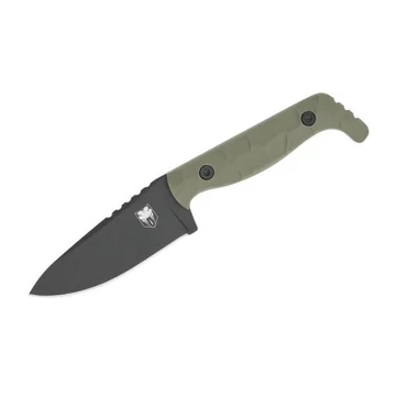 CobraTec Fix Blade Kingpin D2 OD Green taktikai kés
