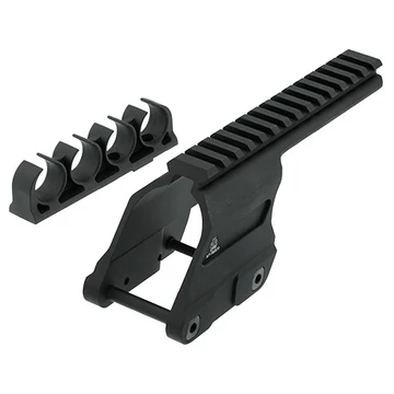 Szerelék sín Remington 870 puskákhoz UTG, lőszertartóval