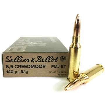 6,5 Creedmoor FMJ 140gr Sellier & Bellot