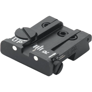 LPA hátsó irányzék, állítható, Tanfoglio EAA witness, Jericho, P9 (Springfield)