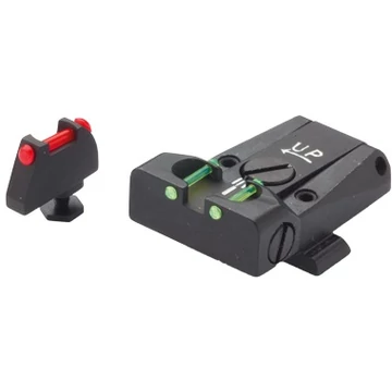 LPA irányzék szett, optikai szálas, magasított, Glock