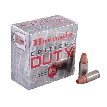 9x19 +P Critical Duty 135gr Hornady