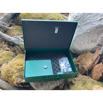 Pisztolykazetta lőszertartóval, zöld