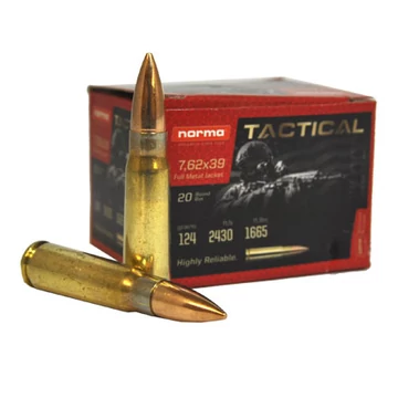 7,62x39 FMJ 8g Tactical Norma