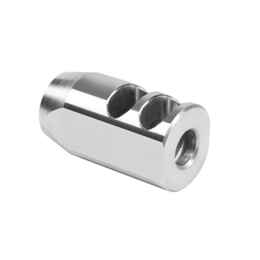 Kompenzátor T73 9 mm PCC puskákhoz, 1/2x28, ezüst