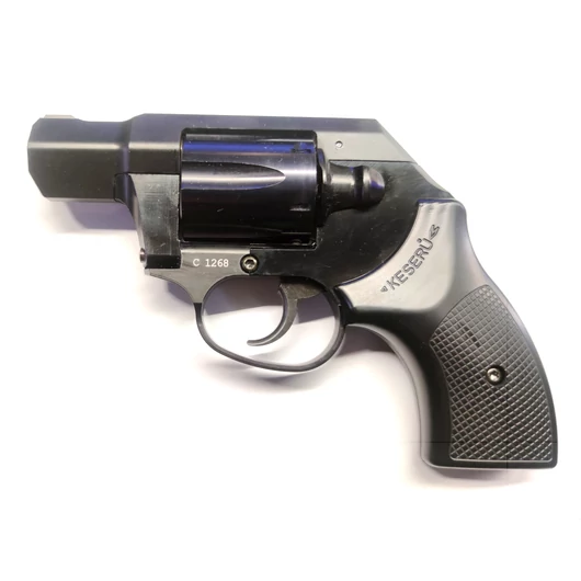 Keserű Pitbull fekete, alumínium dobbal, gumilövedékes