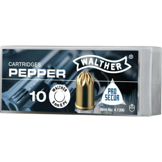 9mm R PV Pepper gáztöltény Walther
