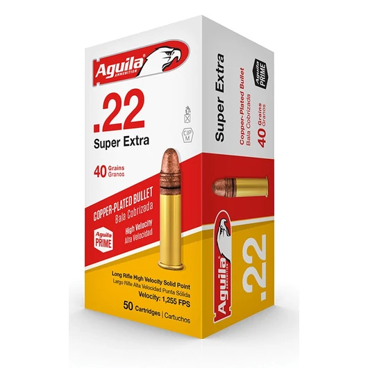 .22 LR SP Super Extra HighVelocity 2.6g, 40gr Aguila (1B223328)