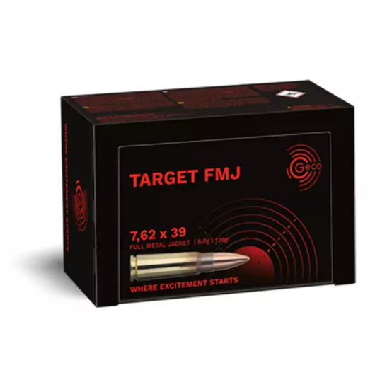 7,62x39 FMJ 8g Target Geco