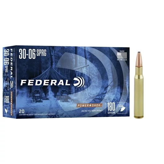 .30_06 FEDERAL Power-Shok Softpoint 180gr