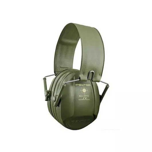 Fülvédő Peltor Bull's Eye 3M, 26 dB, passzív, zöld