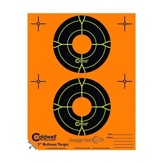 Lőlap Orange Peel 3", reaktív, 15 lap/csomag