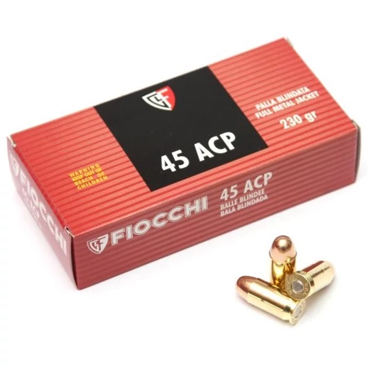 45 ACP FMJ 230gr Fiocchi