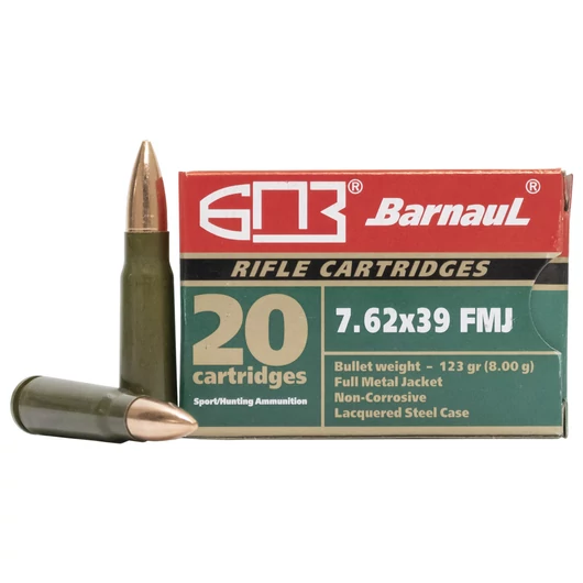 7,62x39 FMJ Barnaul