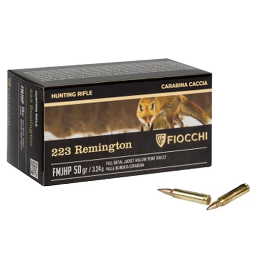 223Rem FMJ HP 50gr Fiocchi