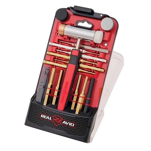 Kiütő szett, réz kiütőkkel, Accu-Punch, Real Avid