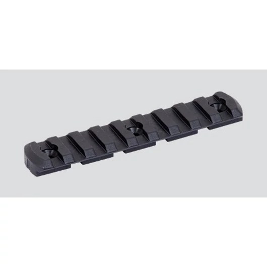 Sín picatinny M-LOK, műanyag, 10 cm