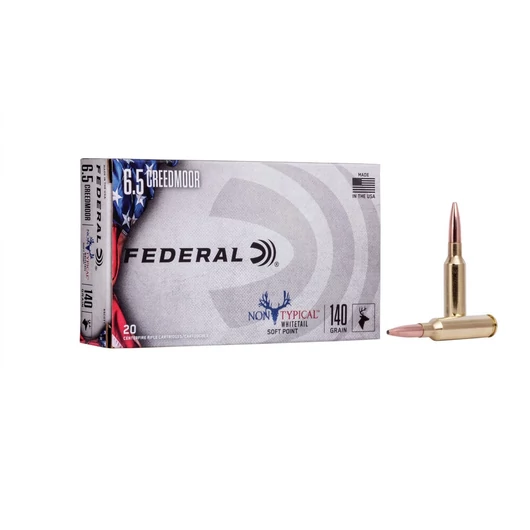 6,5 Creedmoor Non Typical SoftPoint 140gr Federal
