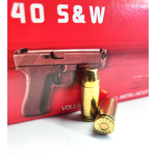 40 S&W FMJFP 13,0g hosszú, Geco