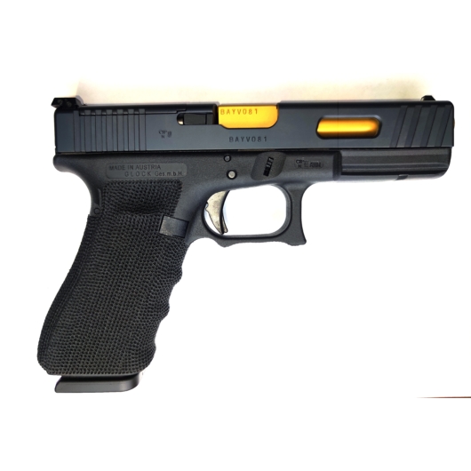 Glock 17 Gen4 Custom 9 mm Luger, sportsütéssel