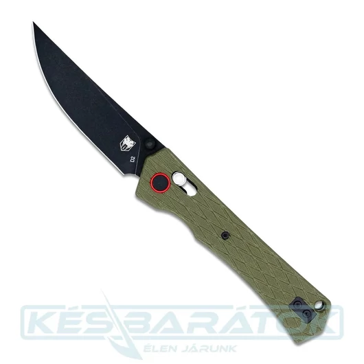 CobraTec Legacy Green Bar-lock zsebkés