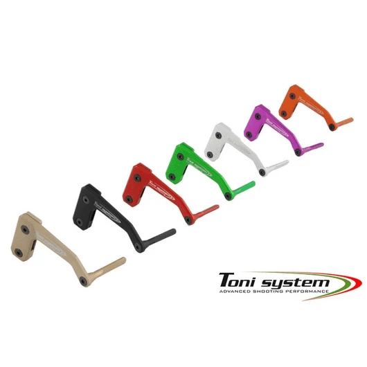 Zárkioldó AR15 megnövelt, fekete, Toni System