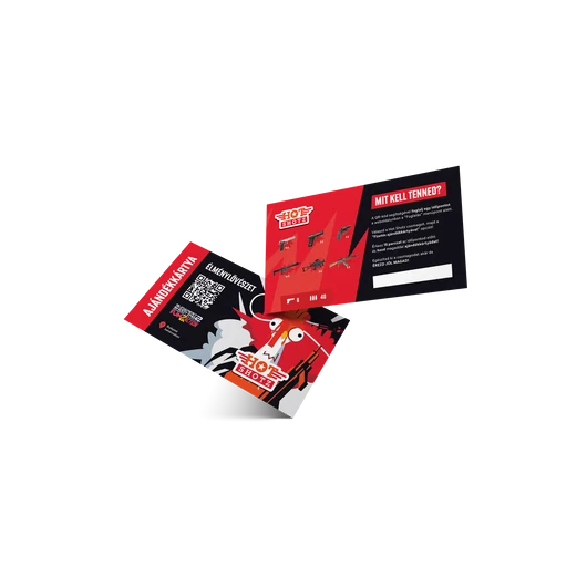 Élménylövészet ajándékutalvány - Hot Shotz