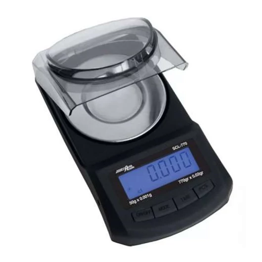 SCL-770 lőszerújratöltő mérleg 0,001g, DAA