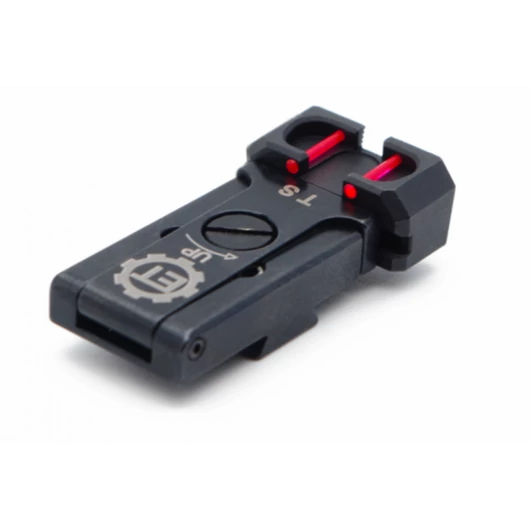 Állítható hátsó irányzék, CZ 75 TS / TS2, optikai szálas