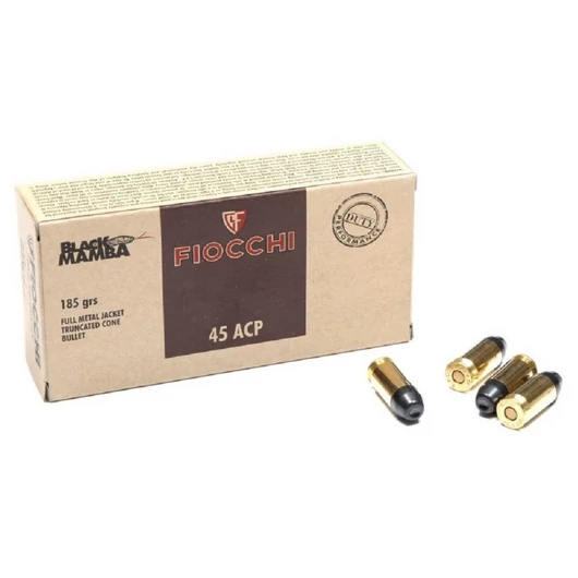 45 ACP BlackMamba FMJTC BM 185gr