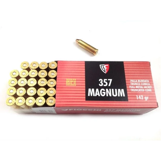 357Mag FMJTC 142gr Fiocchi