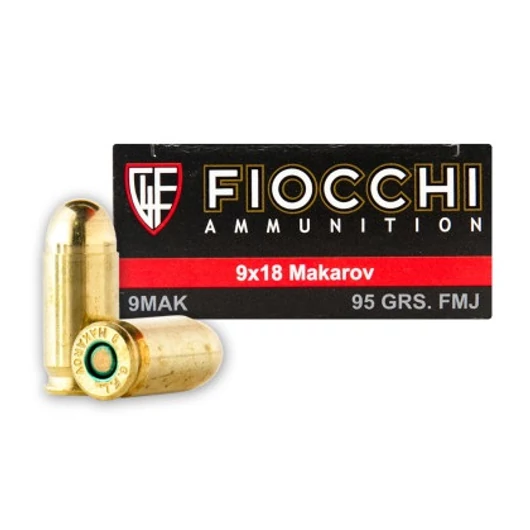 9x18 Makarov FMJ 95gr, Fiocchi