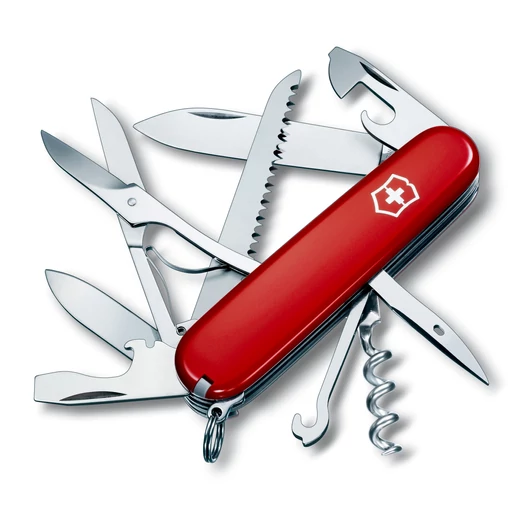 Huntsman piros svájci Victorinox bicska