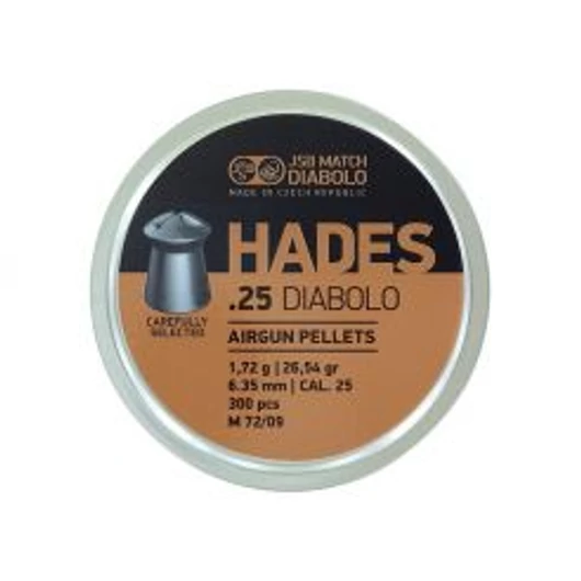 JSB Hades 26.54 grain (300)Maat: 6.35 mm