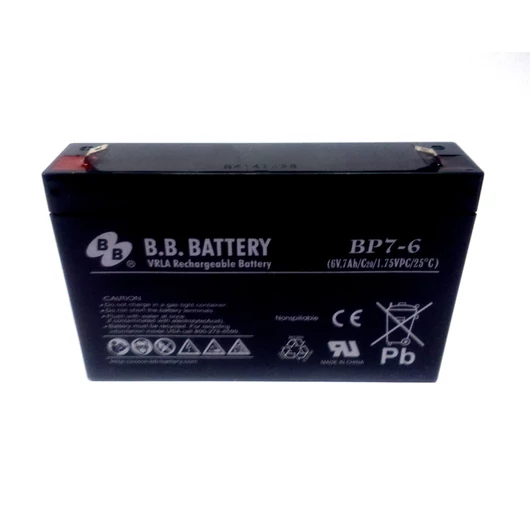 Akkumulátor 6V 7Ah
