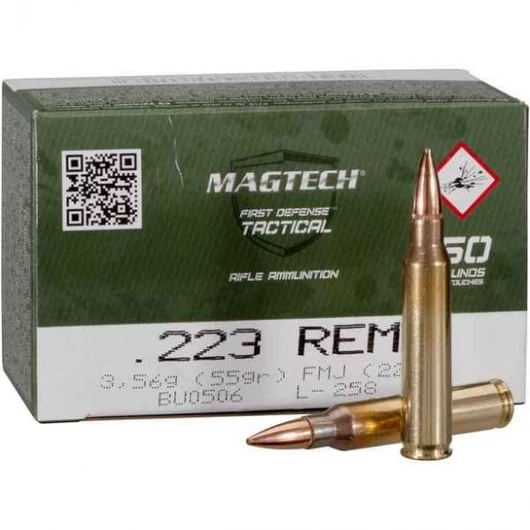 223Rem FMJ 55gr Magtech