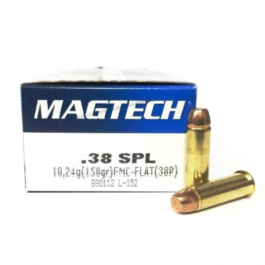 38 Spec 158gr FMJ Flat Noise CBC lőszer Magtech