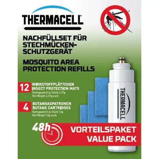 Thermacell R-4 48órás utántöltő (4 patron + 12 lap)