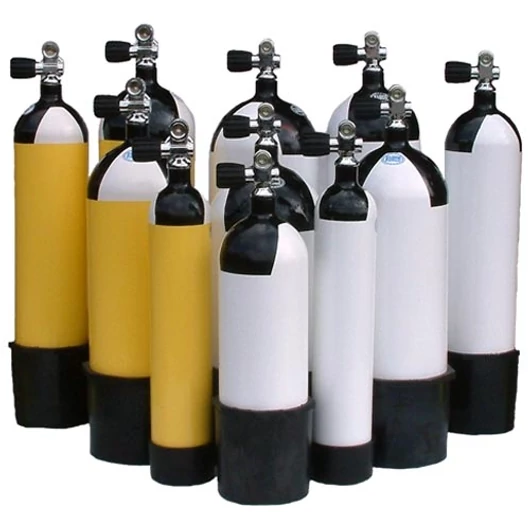 6,8l tartály (cílinder) ACÉL 300 bar PCP